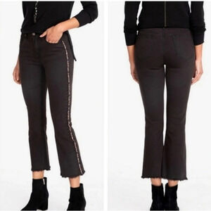 JOHNNY Was Kendra Baby Boot Cut/Cropped Jean,  Black. Size 27